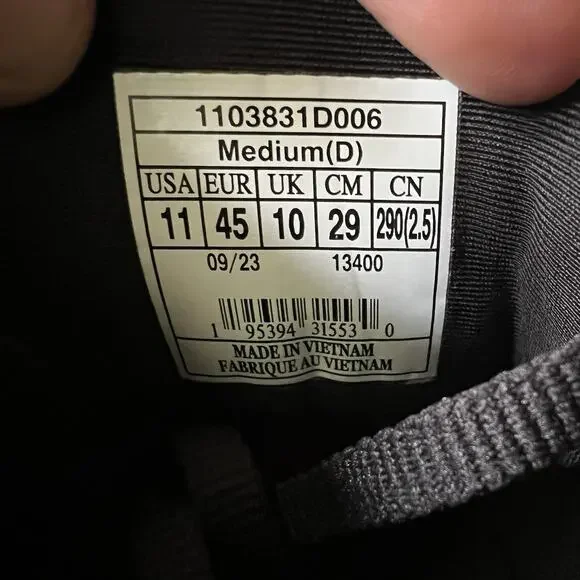 Brooks Glycerin GTS 20 Supportive Black Hawaiian Ocean Running Men's 11 Shoes - Picture 15 of 16